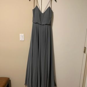 Jenny Yoo Inesse chiffon bridesmaid dress size 2